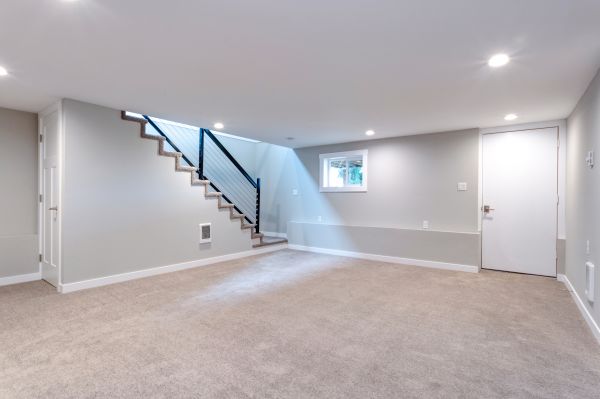 Basement Carpet Replacement in Oakland